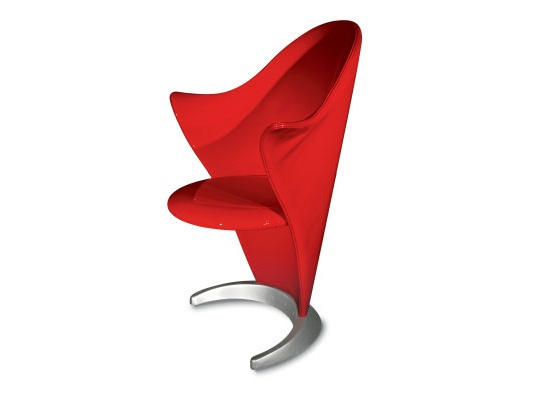 The high-backed chair, Petalo - Reflex