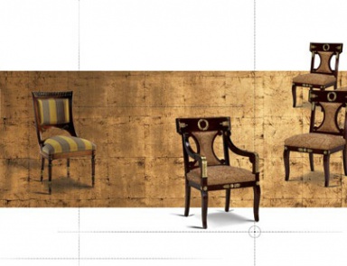 Chair with armrests, DL Decor