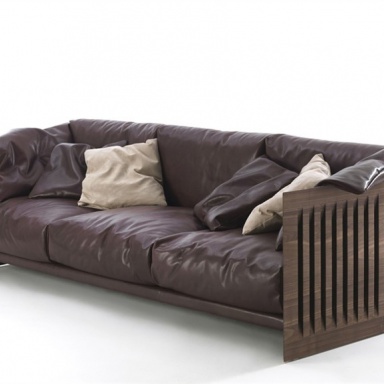Sofa Soft Wood Sofa