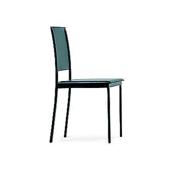 Chair in leather upholstery, Berna - Riva 1920