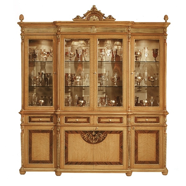 Sideboard with glazed facade, Riva Mobili d'arte