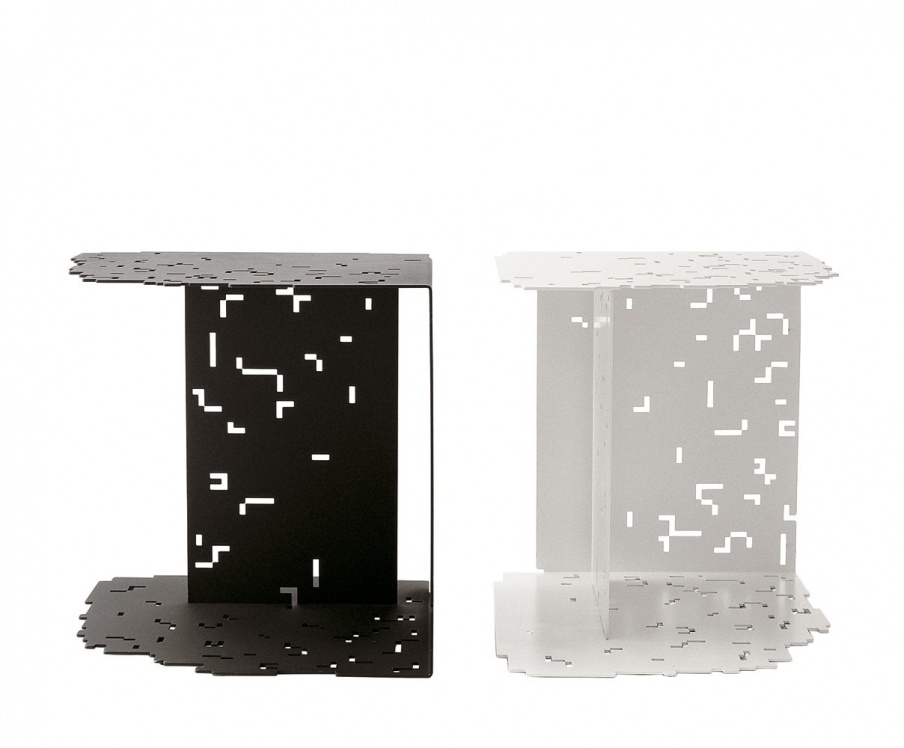 Coffee table made of aluminium Digitable B&B Italia