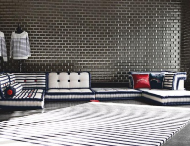 The Mah Jong modular sofa composition Matelot, Roche Bobois