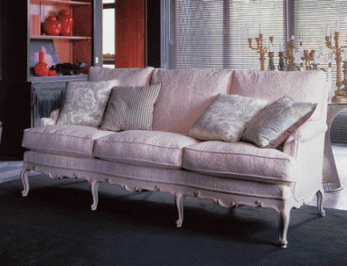 Three seater sofa with a hidden frame, Salda