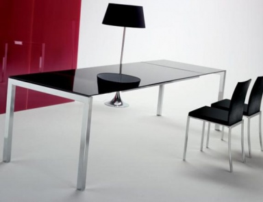 Dining table on high legs, Extenso - Santarossa