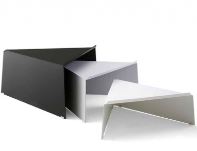 Coffee table on aluminum frame Part, B&B Italia