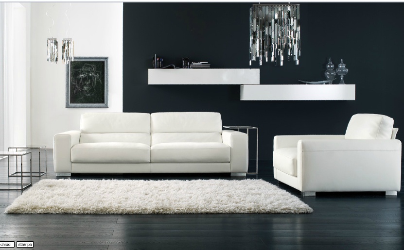 Living room (sofa set) Bellagio, Gurian