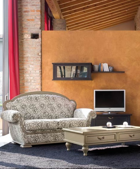 Double sofa bed on low legs, Tonin casa