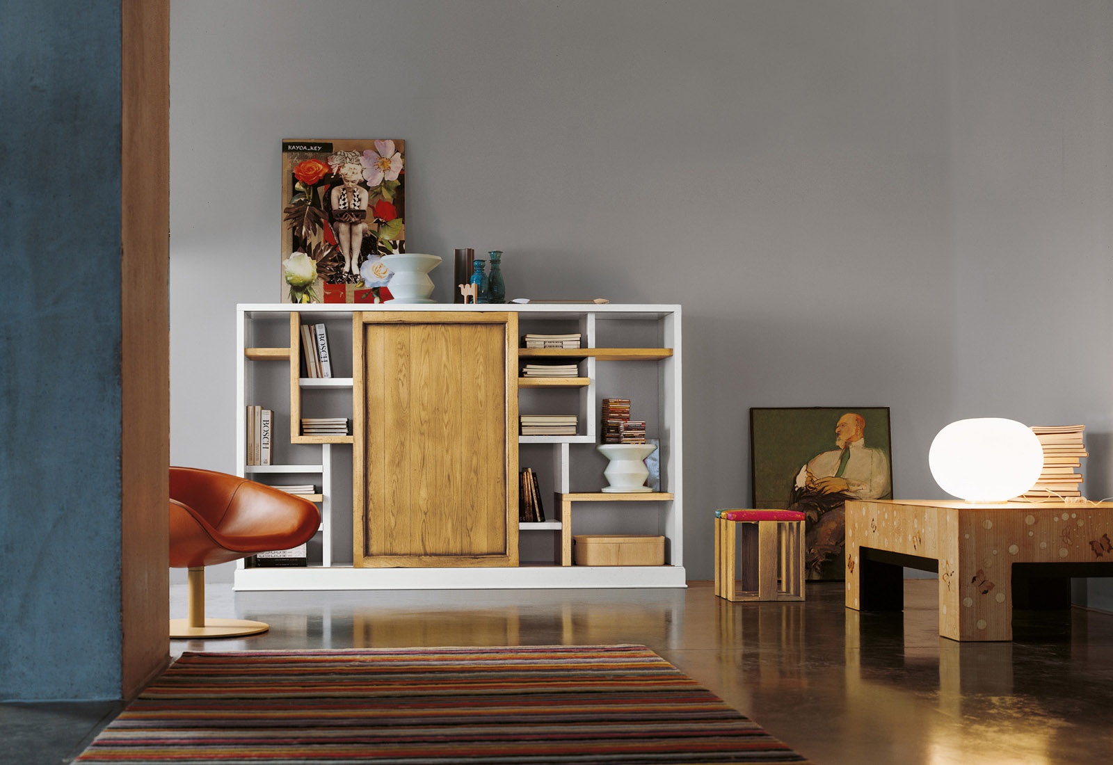 Modular storage system Marchetti Luxury furniture MR
