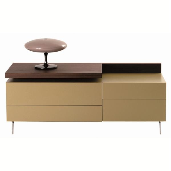 Dresser with metal legs, Echoes Chest of drawers - Roche Bobois
