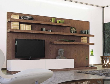 Modular system with open shelves, Roche Bobois