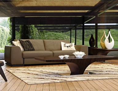 Double sofa, Matieres - Roche Bobois