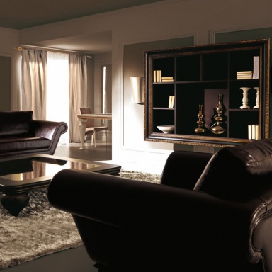 Library Cabinet for TV Greta