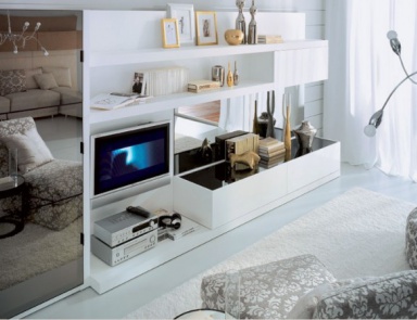 Modular system with open and closed sections, Tumidei