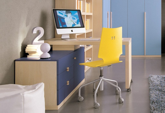 Wall children of chipboard and melamine, Julia Arredamenti