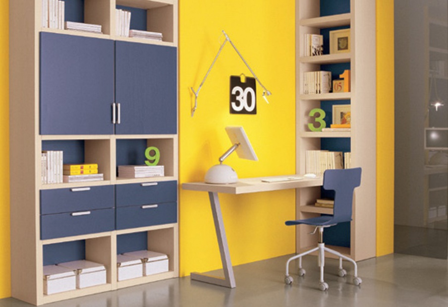 Wall children of chipboard and melamine, Julia Arredamenti