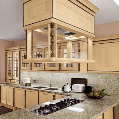 Kitchen (kitchen set) Rovere Champagne