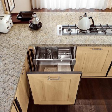 Kitchen (kitchen set) Rovere Champagne