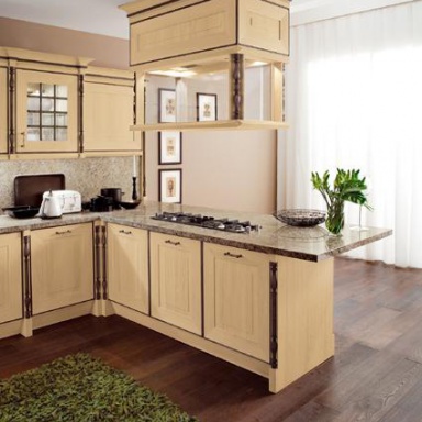 Kitchen (kitchen set) Rovere Champagne