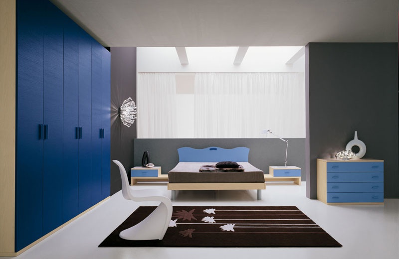 Wall children of chipboard and melamine, Julia Arredamenti