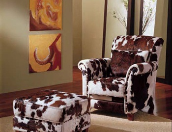 Chair with Ottoman for feet Lord, Origgi Salotti