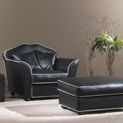 Chair with Ottoman foot Montenapoleone