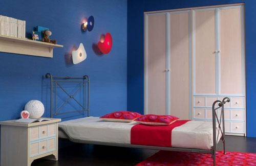 Wall children of chipboard and melamine, Julia Arredamenti