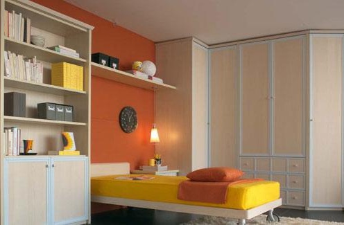 Wall children of chipboard and melamine, Julia Arredamenti