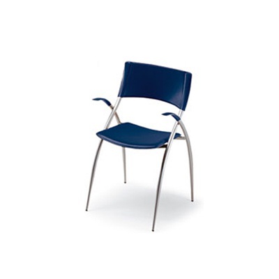 Chair with armrests, Calligaris