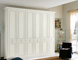 Wardrobe on the frame of tamborito Borea, Benedetti