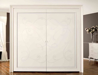 Wardrobe double on the frame of tamborito Botticelli, Benedetti