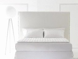 The HIGH WHITE bed LETTO, Orizzonti