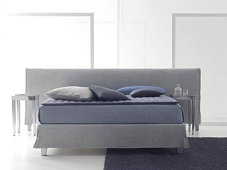 Bed WHITE BED LARGE, Orizzonti