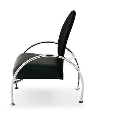 Chair with metal legs, Calligaris