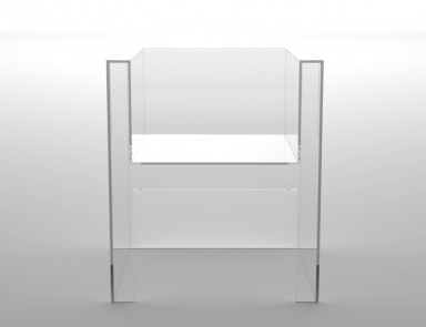 The invisible chair, Kartell