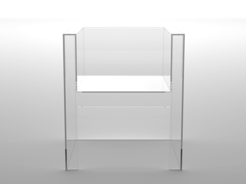 The invisible chair, Kartell