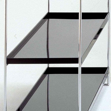 Rack trays bookshelves