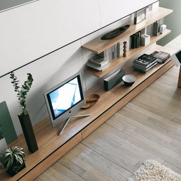 Modular system for TV