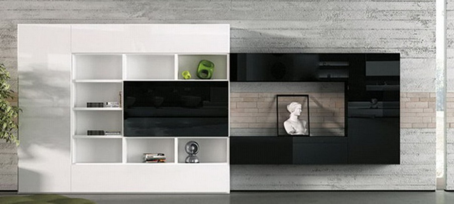 Modular system for TV, Novamobili