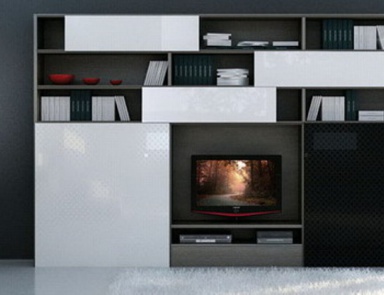 Modular system for TV, Novamobili