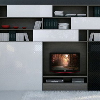 Modular system for TV
