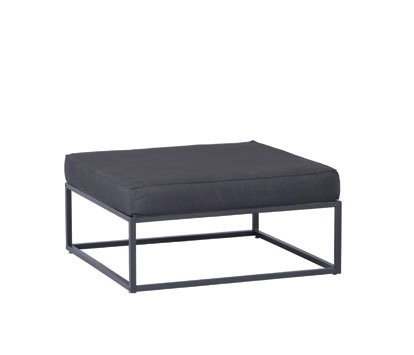 Stool in leather upholstery, Oliver B