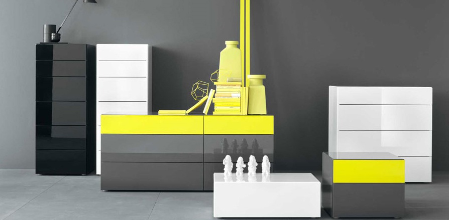 Dresser with drawers, Olivieri