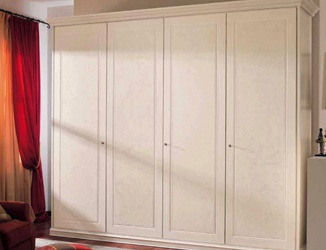 Wardrobe on the frame of tamborito Selene, Benedetti