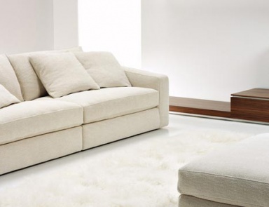 Sofa white Tobias, Frighetto