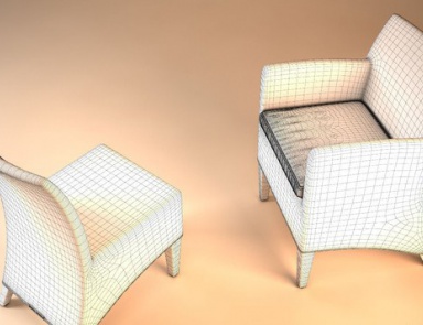 A chair with a hidden frame, Royal Botania