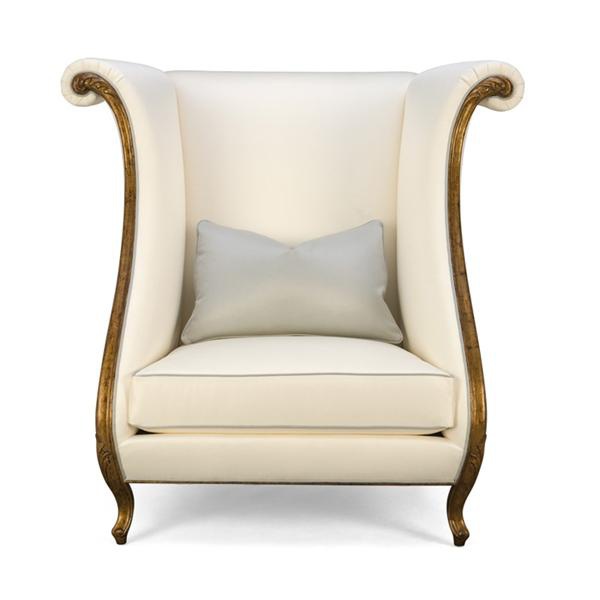 The Grand Cambon chair with high armrests, Christopher Guy