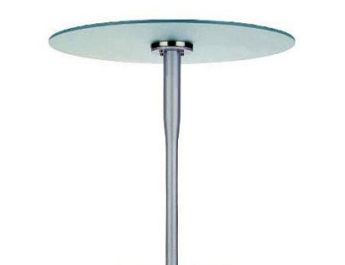Bar table with round table top Atlas, Alias