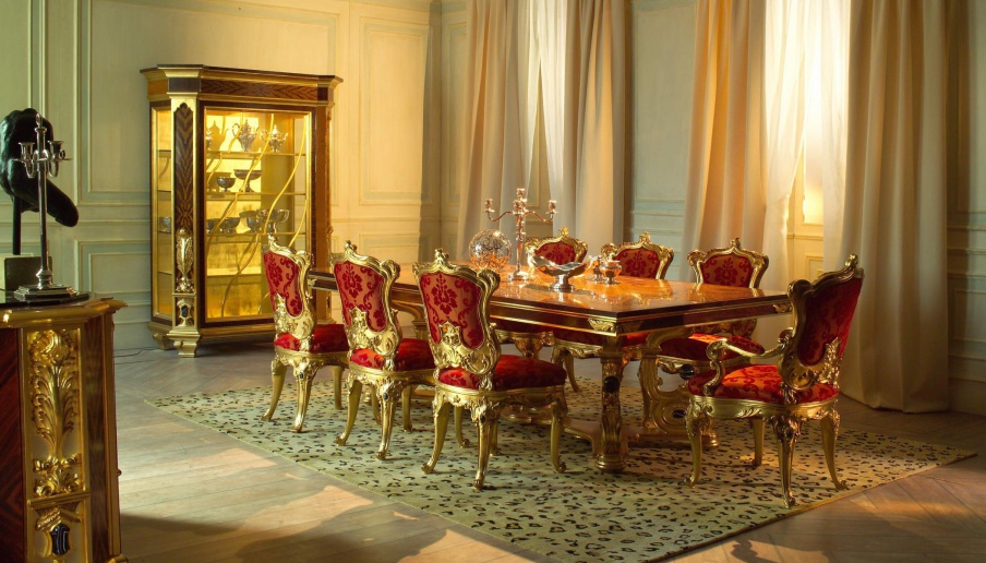 Dining room (dining set), Colombo Stile