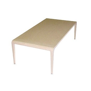 Table with a rectangular tabletop of solid maple or ash Ilvolo, Alias